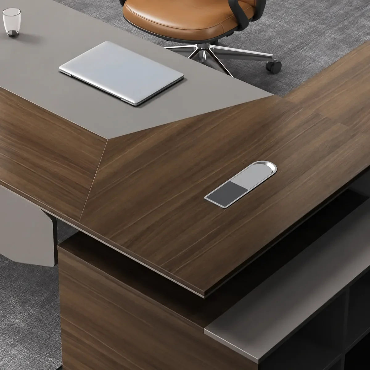 Flynn · Modern L-Shaped Executive Desk
