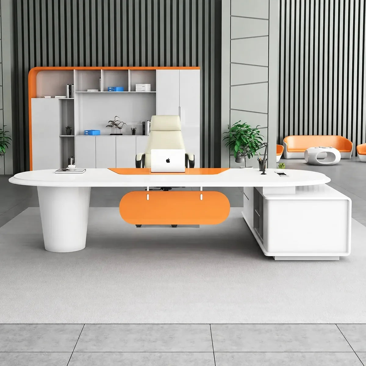 Gauss · L-Shaped Executive Desk