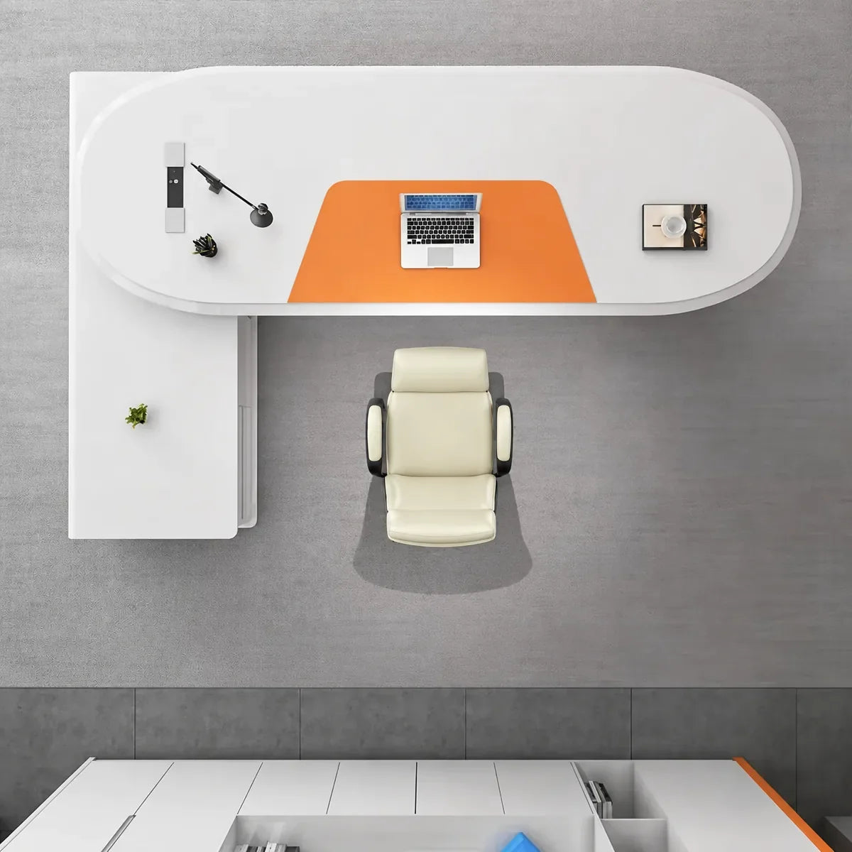Gauss · L-Shaped Executive Desk