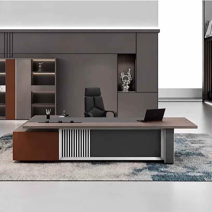 Gidley · Modern L-Shaped Executive Desk