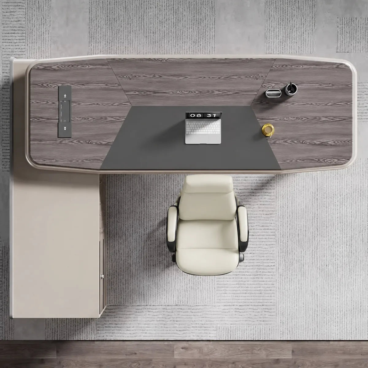 Heyer · Modern L-Shaped Executive Desk