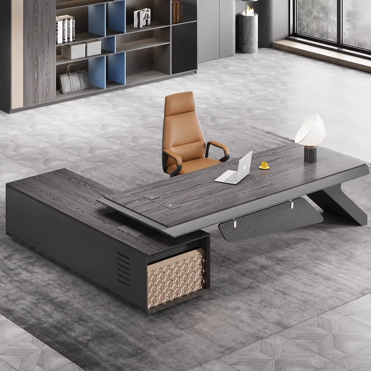 Krosno · Modern L-Shaped Executive Desk