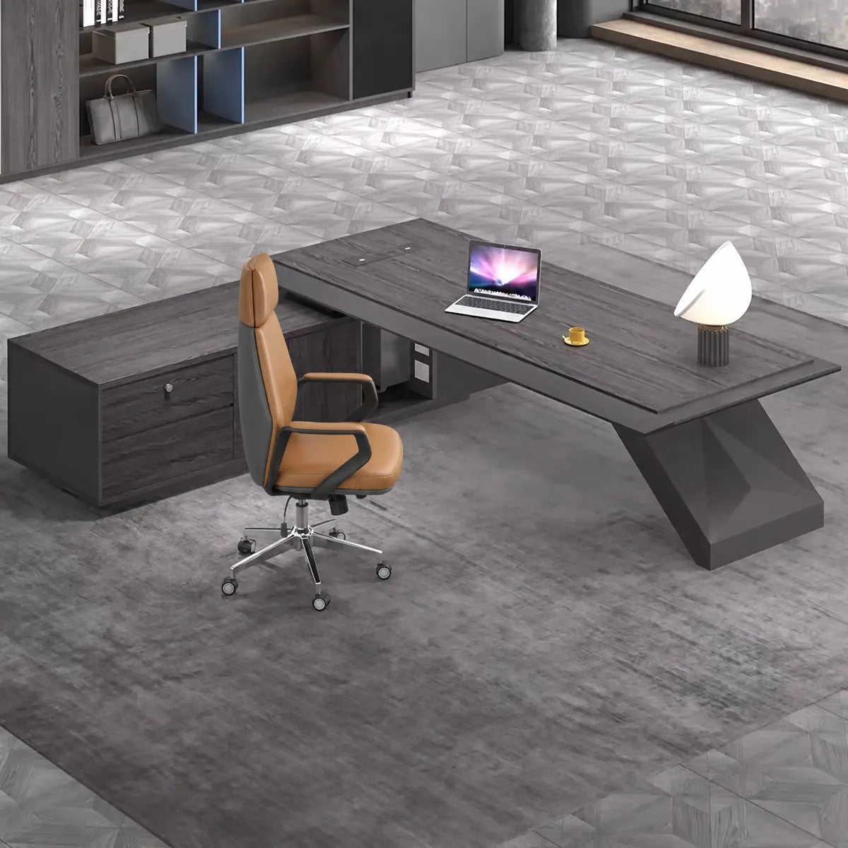 Krosno · Modern L-Shaped Executive Desk