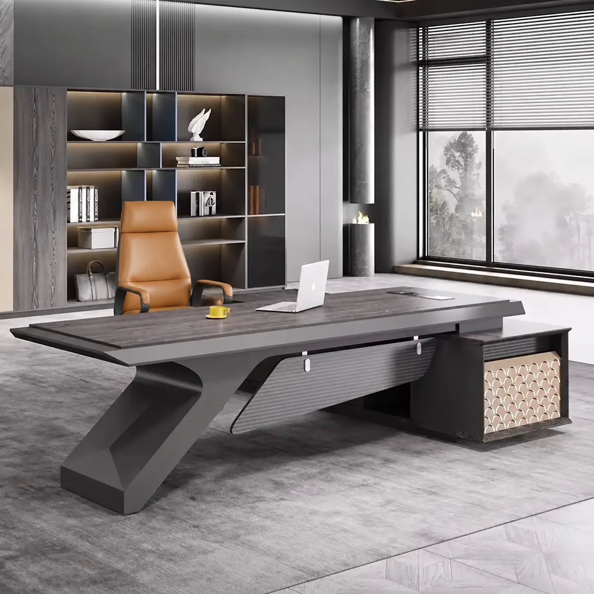 Krosno · Modern L-Shaped Executive Desk