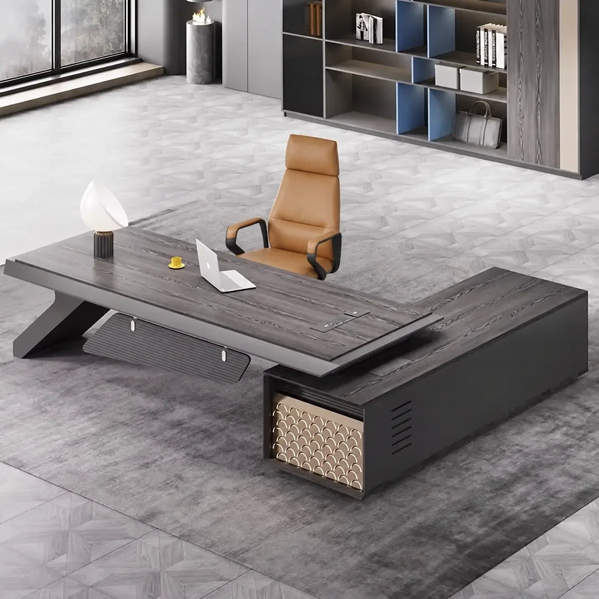 Krosno · Modern L-Shaped Executive Desk